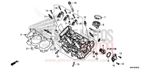 CULASSE CRF1000AJ de 2018